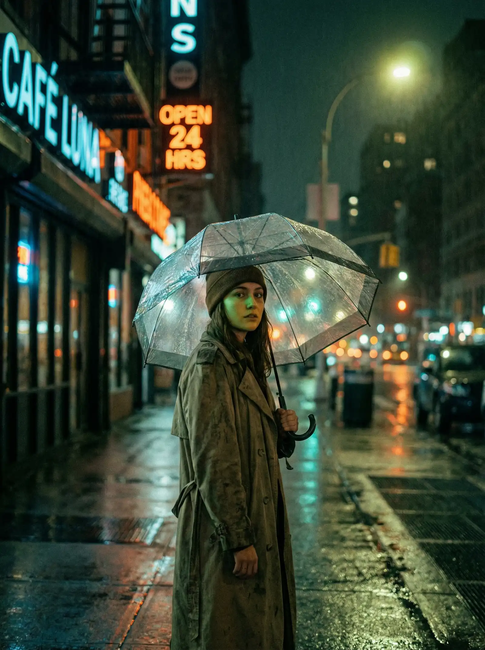 喷水合集 本周佳作 - 雨夜独行